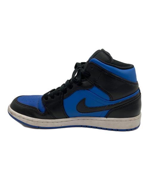 NIKE（ナイキ）NIKE (ナイキ) ハイカットスニーカー ブラック×ブルー サイズ:26.5の古着・服飾アイテム