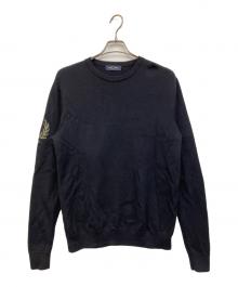 FRED PERRY（フレッドペリー）の古着「LAUREL WREATH JUMPER」｜ブラック