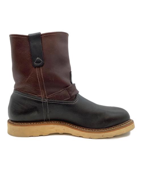 THOROGOOD（ソログッド）THOROGOOD (ソログッド) エンジニアブーツ ブラウン サイズ:9の古着・服飾アイテム