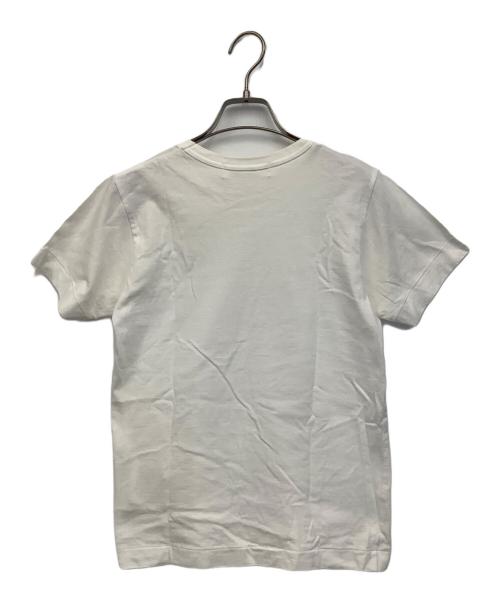 PLAY COMME des GARCONS（プレイコムデギャルソン）PLAY COMME des GARCONS (プレイコムデギャルソン) 半袖カットソー ホワイト サイズ:Mの古着・服飾アイテム