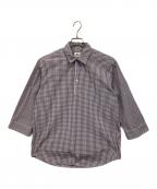 LACOSTEラコステ）の古着「プルオーバーシャツ」｜パープル