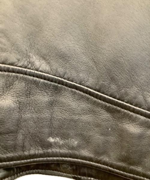 UNITED TOKYO（ユナイテッドトーキョー）UNITED TOKYO (ユナイテッドトーキョー) ラムレザーシングルライダースジャケット ブラック サイズ:2の古着・服飾アイテム