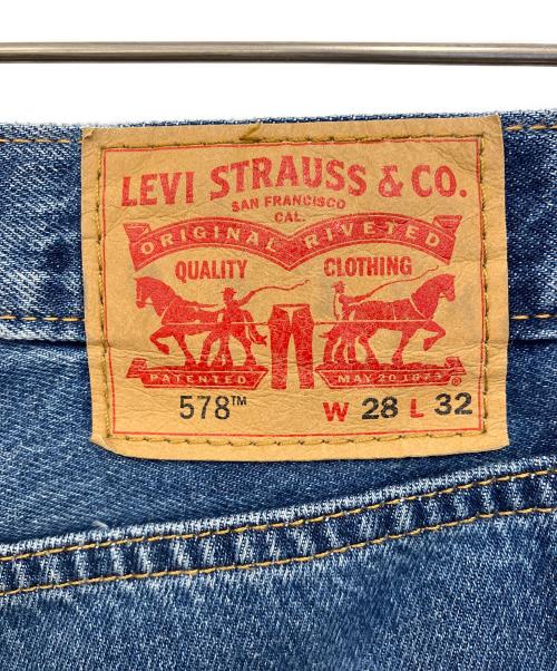 LEVI'S（リーバイス）LEVI'S (リーバイス) 578バギージーンズ ブルー サイズ:W28×L32の古着・服飾アイテム