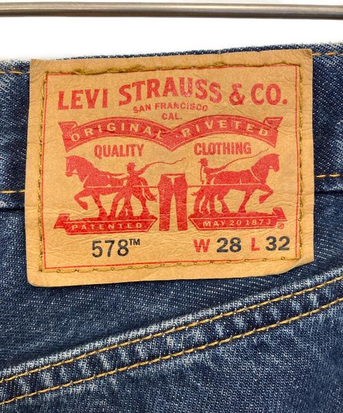 LEVI'S（リーバイス）LEVI'S (リーバイス) 578バギージーンズ ブルー サイズ:W28×L32の古着・服飾アイテム