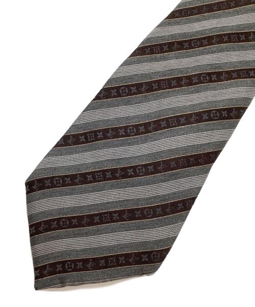 LOUIS VUITTON（ルイ ヴィトン）LOUIS VUITTON (ルイ ヴィトン) ネクタイ グレー サイズ:なしの古着・服飾アイテム