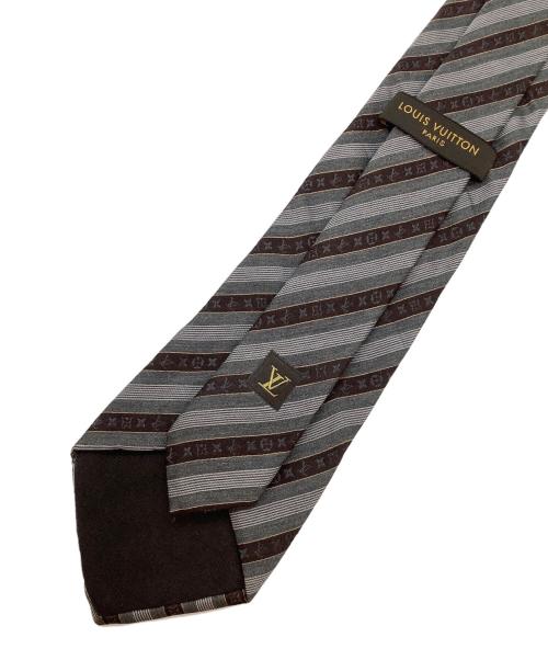 LOUIS VUITTON（ルイ ヴィトン）LOUIS VUITTON (ルイ ヴィトン) ネクタイ グレー サイズ:なしの古着・服飾アイテム