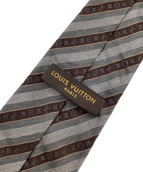 LOUIS VUITTON（ルイ ヴィトン）LOUIS VUITTON (ルイ ヴィトン) ネクタイ グレー サイズ:なしの古着・服飾アイテム