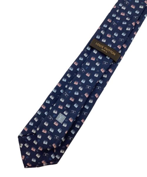 LOUIS VUITTON（ルイ ヴィトン）LOUIS VUITTON (ルイ ヴィトン) ネクタイ ネイビー サイズ:なしの古着・服飾アイテム