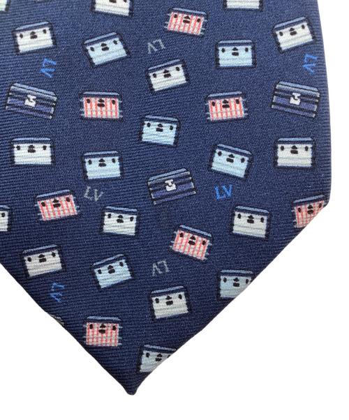 LOUIS VUITTON（ルイ ヴィトン）LOUIS VUITTON (ルイ ヴィトン) ネクタイ ネイビー サイズ:なしの古着・服飾アイテム