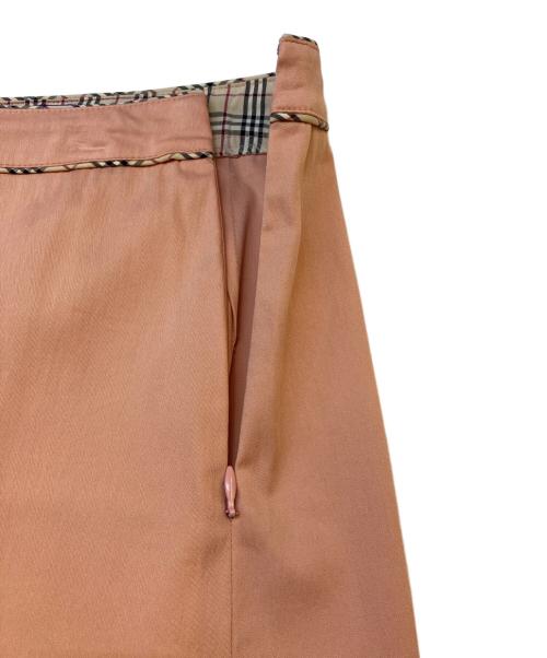 BURBERRY BLUE LABEL（バーバリー ブルー レーベル）BURBERRY BLUE LABEL (バーバリー ブルー レーベル) ひざ丈タイトスカート ピンク サイズ:38の古着・服飾アイテム