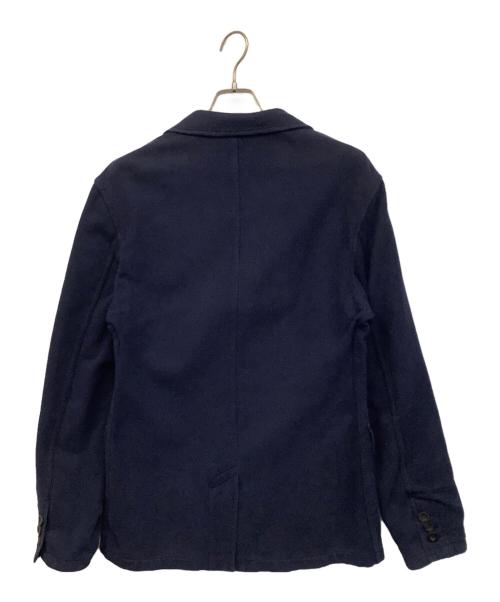 POLO RALPH LAUREN（ポロ・ラルフローレン）POLO RALPH LAUREN (ポロ・ラルフローレン) スウェットテーラードジャケット ネイビー サイズ:Lの古着・服飾アイテム