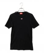 DIESELディーゼル）の古着「半袖カットソー」｜ブラック