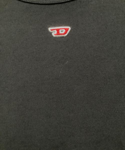 DIESEL（ディーゼル）DIESEL (ディーゼル) 半袖カットソー ブラック サイズ:Sの古着・服飾アイテム
