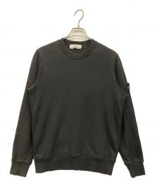STONE ISLAND（ストーンアイランド）の古着「コットンフリース スウェット」｜ブラック