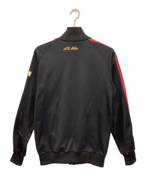 adidas（アディダス）adidas (アディダス) ACミラン (エーシーミラン) 06/07シーズン Rossoneri ブラック×レッドの古着・服飾アイテム