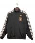 中古・古着 adidas (アディダス) ドイツ代表 (ドイツダイヒョウ) 2022 FIFA ワールドカップ ドイツ代表 リバーシブル アンセムジャケット ブラック サイズ:XL：3000円