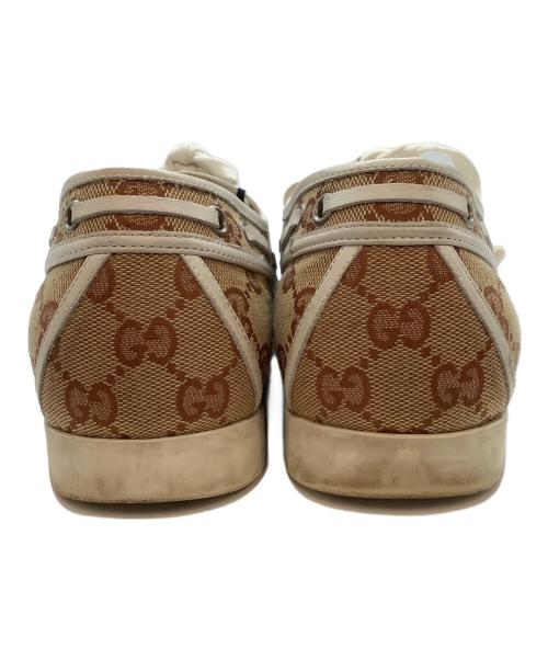 GUCCI（グッチ）GUCCI (グッチ) デッキシューズ ブラウン サイズ:なしの古着・服飾アイテム