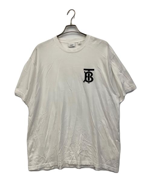 BURBERRY（バーバリー）BURBERRY (バーバリー) 半袖カットソー ホワイト サイズ:Lの古着・服飾アイテム