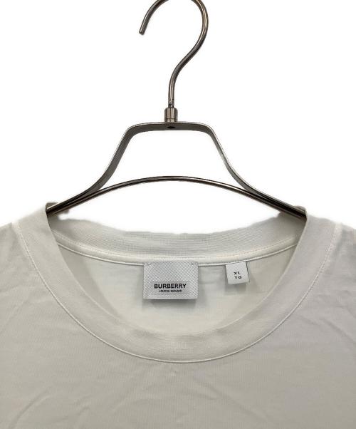 BURBERRY（バーバリー）BURBERRY (バーバリー) 半袖カットソー ホワイト サイズ:Lの古着・服飾アイテム