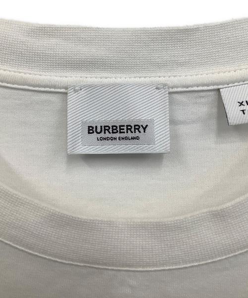 BURBERRY（バーバリー）BURBERRY (バーバリー) 半袖カットソー ホワイト サイズ:Lの古着・服飾アイテム