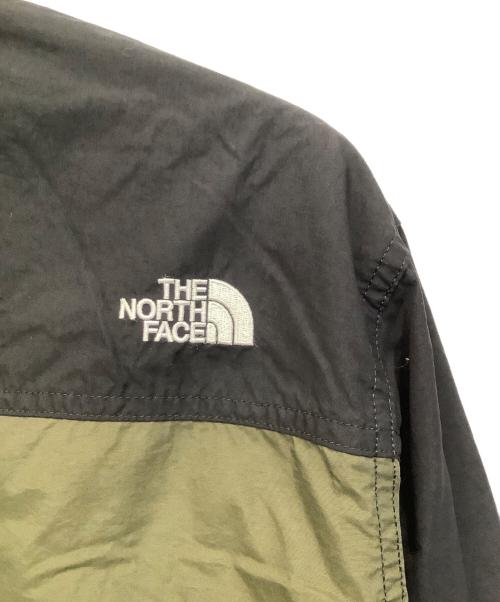 THE NORTH FACE（ザ ノース フェイス）THE NORTH FACE (ザ ノース フェイス) ロングスリーブヌプシシャツ ブラック×グリーン サイズ:Mの古着・服飾アイテム