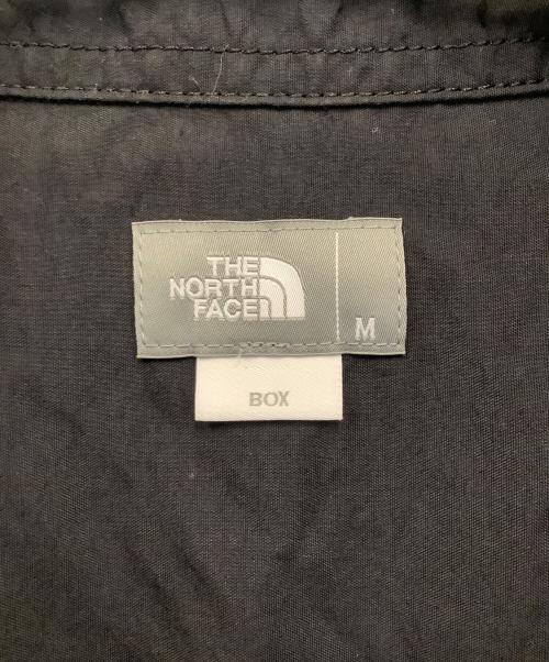 THE NORTH FACE（ザ ノース フェイス）THE NORTH FACE (ザ ノース フェイス) ロングスリーブヌプシシャツ ブラック×グリーン サイズ:Mの古着・服飾アイテム