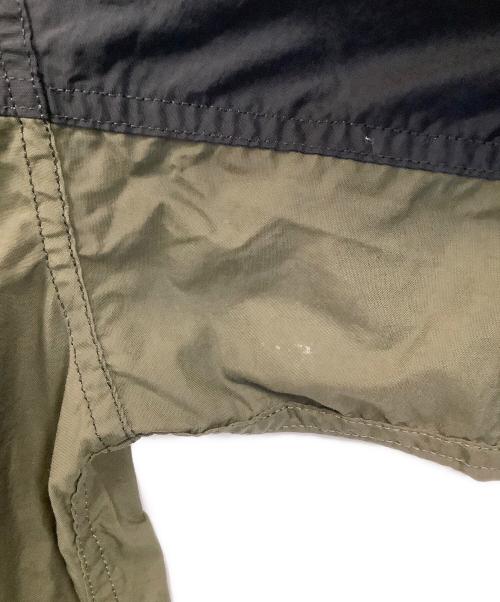 THE NORTH FACE（ザ ノース フェイス）THE NORTH FACE (ザ ノース フェイス) ロングスリーブヌプシシャツ ブラック×グリーン サイズ:Mの古着・服飾アイテム
