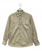 THE NORTH FACEザ ノース フェイス）の古着「ロングスリーブヌプシシャツ」｜カーキ