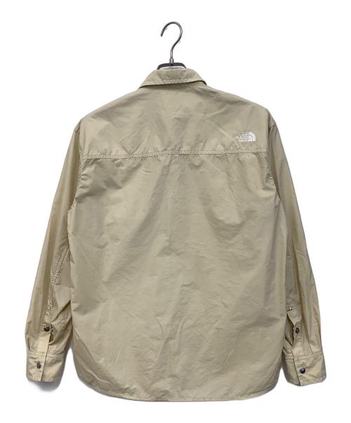 THE NORTH FACE（ザ ノース フェイス）THE NORTH FACE (ザ ノース フェイス) ロングスリーブヌプシシャツ カーキ サイズ:Mの古着・服飾アイテム