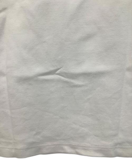 Acne studios（アクネ ストゥディオズ）Acne studios (アクネ ストゥディオズ) ネックプリントモックネックTシャツ アイボリー×グリーン サイズ:Sの古着・服飾アイテム