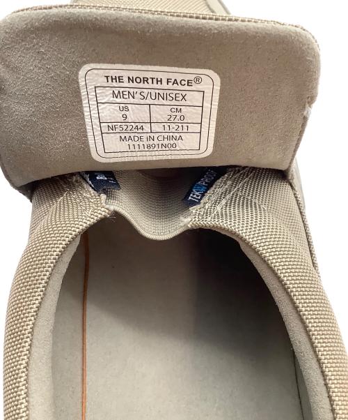 THE NORTH FACE（ザ ノース フェイス）THE NORTH FACE (ザ ノース フェイス) シャトル スリッポンウォータープルーフ ブラウン サイズ:US9の古着・服飾アイテム
