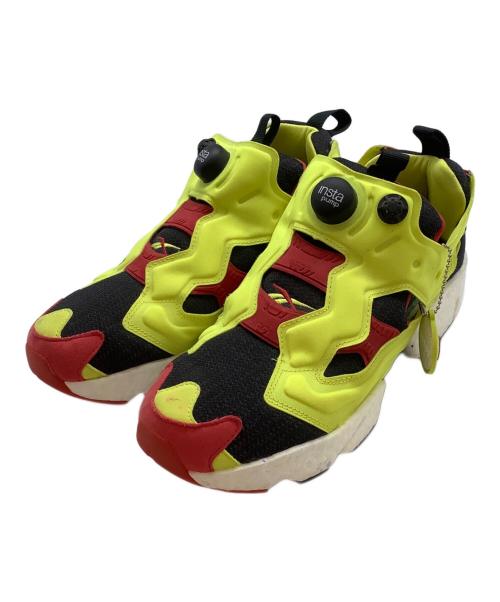 REEBOK（リーボック）REEBOK (リーボック) INSTAPUMP FURY BOOST イエロー×レッド サイズ:25.5cmの古着・服飾アイテム