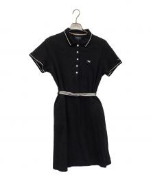 BURBERRY GOLF（バーバリーゴルフ）の古着「ゴルフウェア(トップス)」｜ブラック