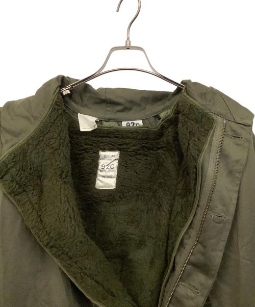 92c（キュウジュウニシー）92c (キュウジュウニシー) ミリタリーコート グリーン サイズ:不明の古着・服飾アイテム