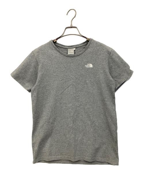 THE NORTH FACE（ザ ノース フェイス）THE NORTH FACE (ザ ノース フェイス) S/S Square Logo Joshua Tree Tee グレー サイズ:Lの古着・服飾アイテム