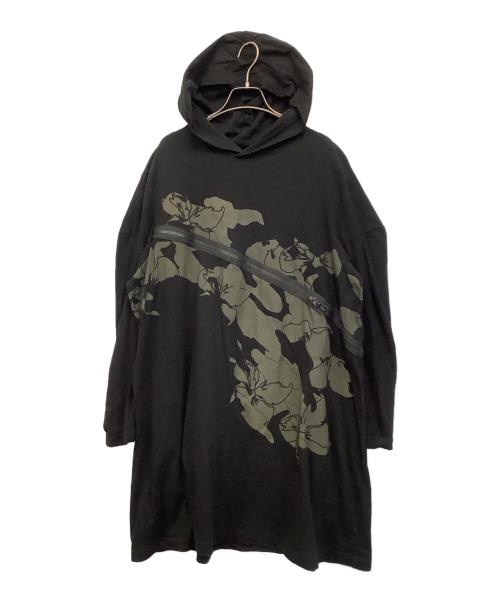 YOHJI YAMAMOTO（ヨウジヤマモト）YOHJI YAMAMOTO (ヨウジヤマモト) 長袖ワンピース ブラック サイズ:2の古着・服飾アイテム