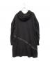 YOHJI YAMAMOTO (ヨウジヤマモト) 長袖ワンピース ブラック サイズ:2：15000円