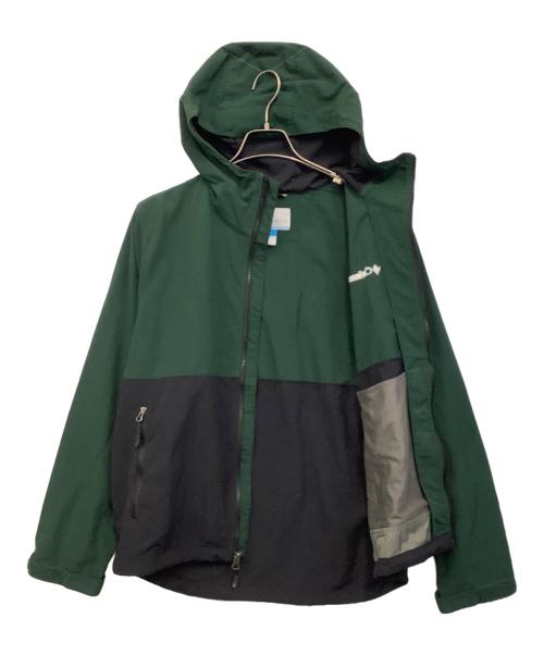 Columbia（コロンビア）Columbia (コロンビア) ストーニーパスジャケット グリーン×ブラック サイズ:Sの古着・服飾アイテム
