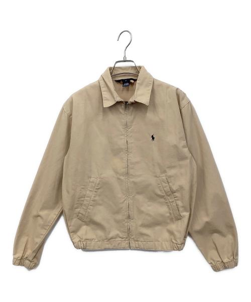 POLO RALPH LAUREN（ポロ・ラルフローレン）POLO RALPH LAUREN (ポロ・ラルフローレン) スイングトップ ベージュ サイズ:Mの古着・服飾アイテム
