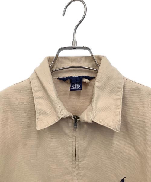 POLO RALPH LAUREN（ポロ・ラルフローレン）POLO RALPH LAUREN (ポロ・ラルフローレン) スイングトップ ベージュ サイズ:Mの古着・服飾アイテム