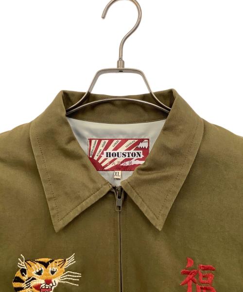 HOUSTON（ヒューストン）HOUSTON (ヒューストン) ベトナムジャケット カーキ サイズ:XLの古着・服飾アイテム