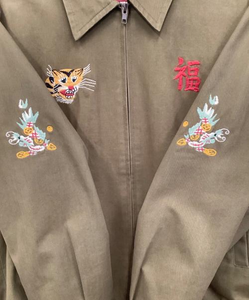 HOUSTON（ヒューストン）HOUSTON (ヒューストン) ベトナムジャケット カーキ サイズ:XLの古着・服飾アイテム