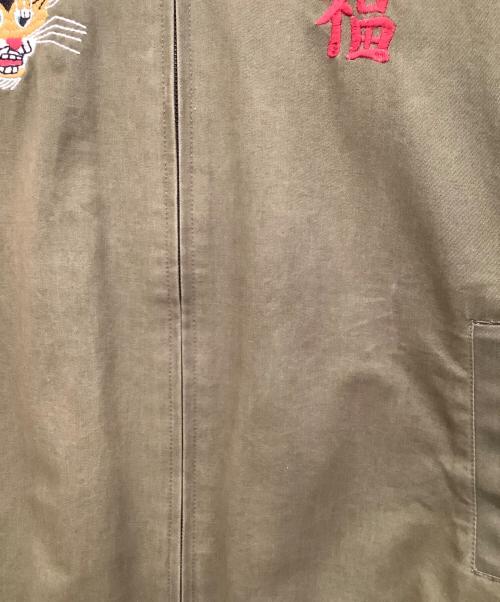 HOUSTON（ヒューストン）HOUSTON (ヒューストン) ベトナムジャケット カーキ サイズ:XLの古着・服飾アイテム