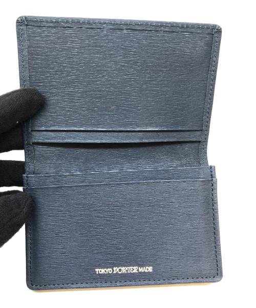 PORTER（ポーター）PORTER (ポーター) カードケース ネイビーの古着・服飾アイテム