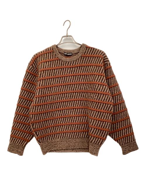 ISSEY MIYAKE（イッセイミヤケ）ISSEY MIYAKE (イッセイミヤケ) 厚手ニット ブラウン サイズ:Mの古着・服飾アイテム