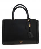 COACHコーチ）の古着「 ゾーイ キャリーオール」｜ブラック
