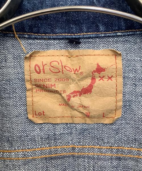 orSlow（オアスロウ）orSlow (オアスロウ) デニムジャケット インディゴ サイズ:1の古着・服飾アイテム