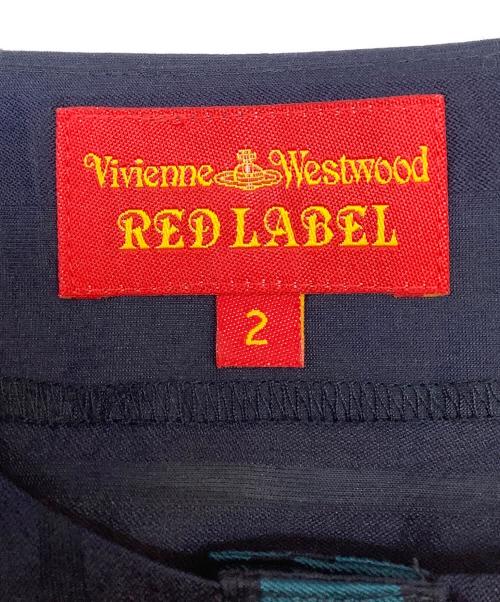 Vivienne Westwood RED LABEL（ヴィヴィアンウエストウッドレッドレーベル）Vivienne Westwood RED LABEL (ヴィヴィアンウエストウッドレッドレーベル) 長袖ブラウス ネイビー サイズ:2の古着・服飾アイテム