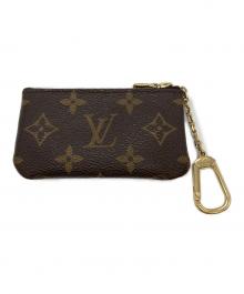 LOUIS VUITTON（ルイ ヴィトン）の古着「ポシェット・クレ コインケース」｜ブラウン