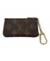 LOUIS VUITTON（ルイ ヴィトン）の古着「ポシェット・クレ コインケース」｜ブラウン